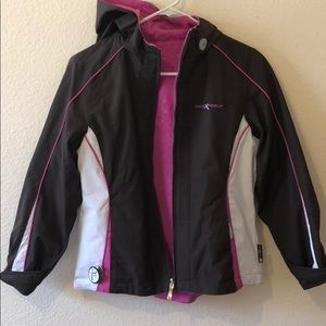 Reversible jacket for the snow & winter